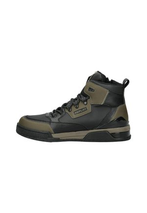 Sneakers alte - black mil green