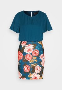 Etuikleid - teal/multi coloured