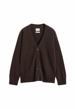 GANT, Strickjacke - deep brown