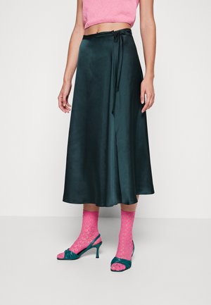 JDYSHEELA WRAP MIDI SKIRT - Wrap skirt - scarab