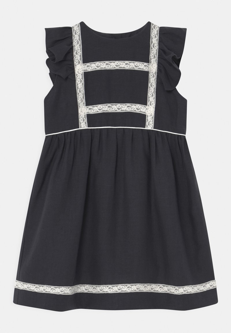 Twin & Chic Cocktailjurk donkerblauw Twin & Chic Cocktailjurk donkerblauw