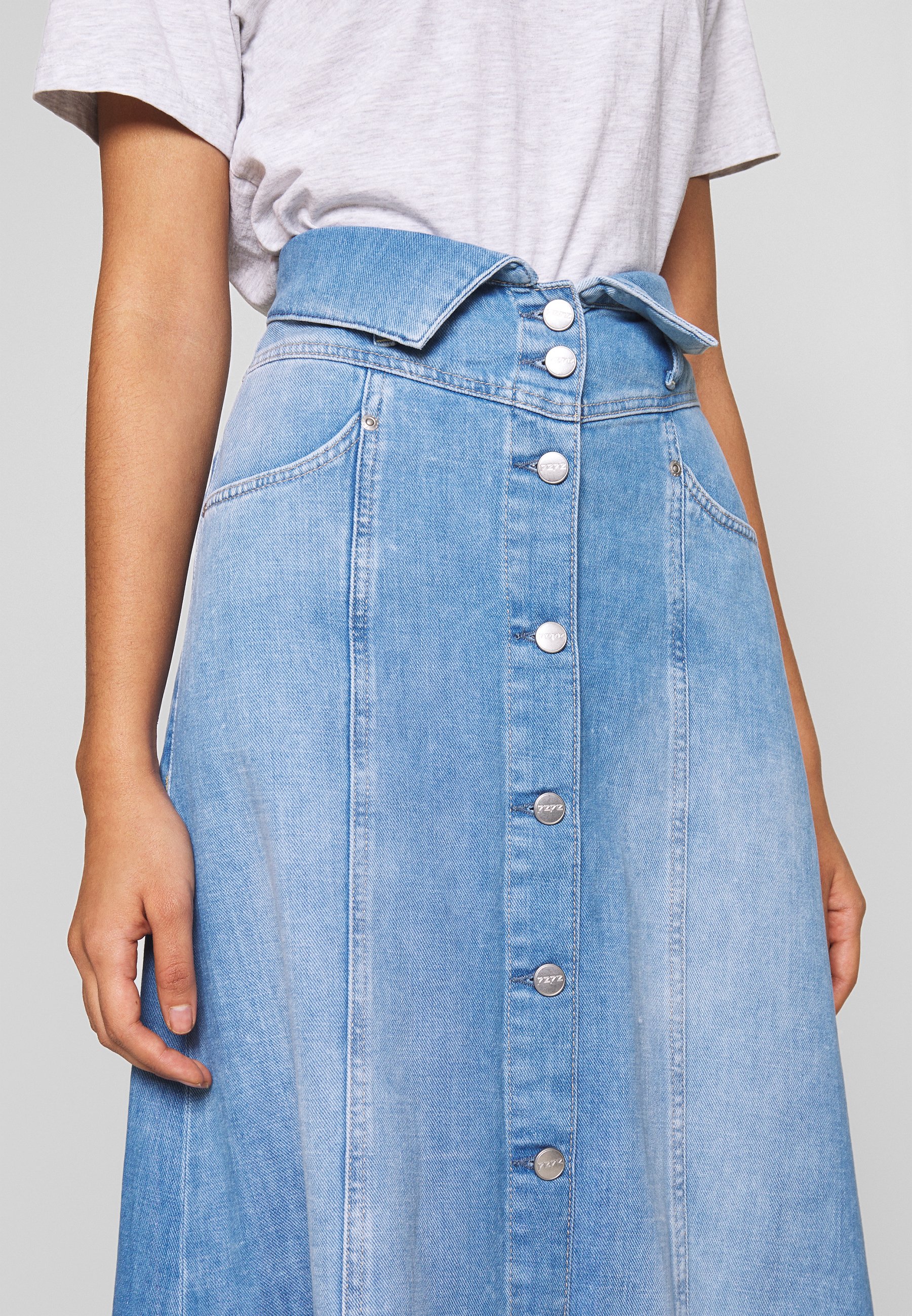 zalando denim skirt