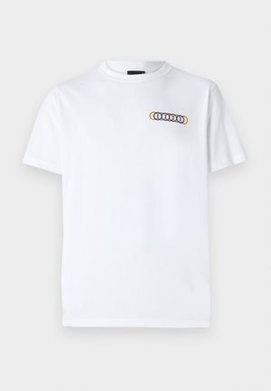 PS Paul Smith MULTI CIRCLES - T-shirt imprimé - white
