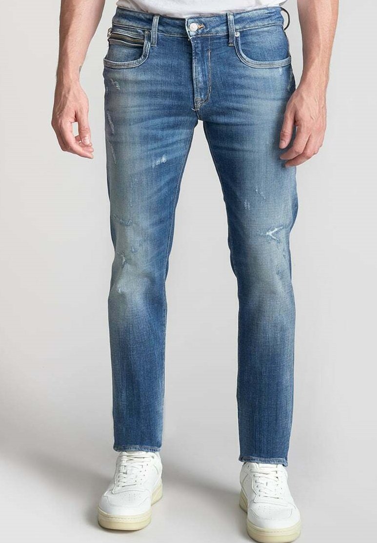 Jeans Le Temps Des Cerises Modèle 700/11 - Slim Fit Bleu Noir - Taille 40 - Neuf Avec étiquettes