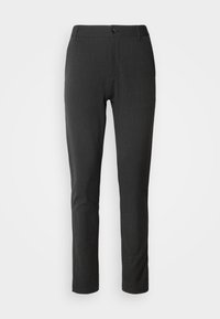 PANTS - Pantalon classique - dark grey melange