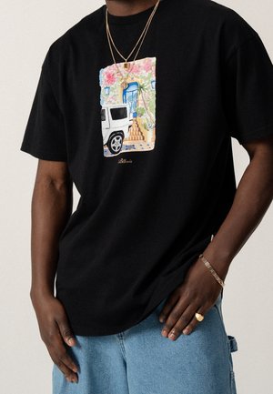 T-shirt print - black