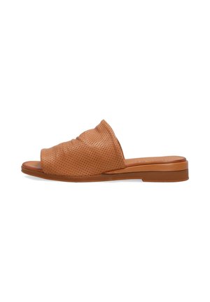 VENEZIA, SLIPPERS - Slip-on sandaler - brown