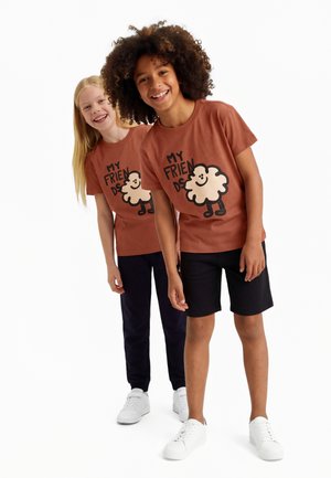 THE ANIMALS OBSERVATORY, ROOSTER UNISEX - Тениска с щампа - brown