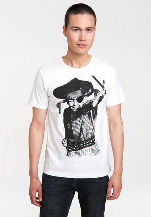 PIRATE - T-shirt print - altweiß