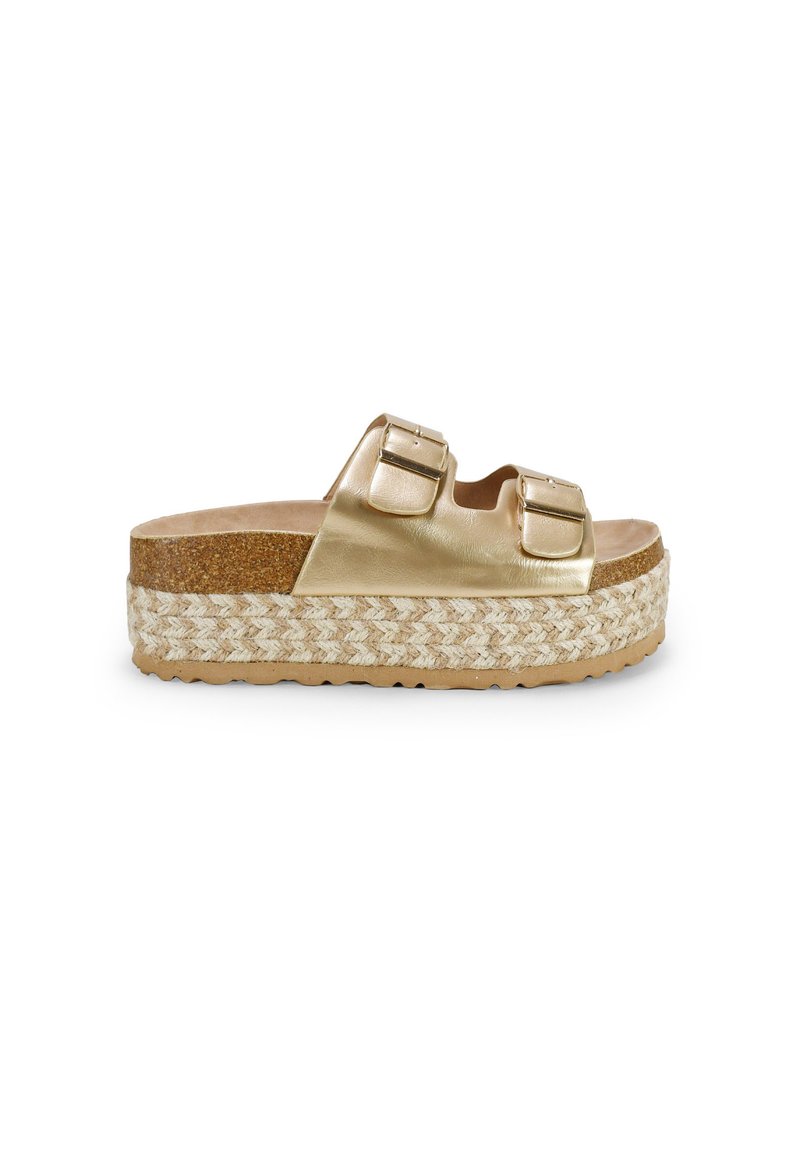 Bosanova Mules de tacón - oro