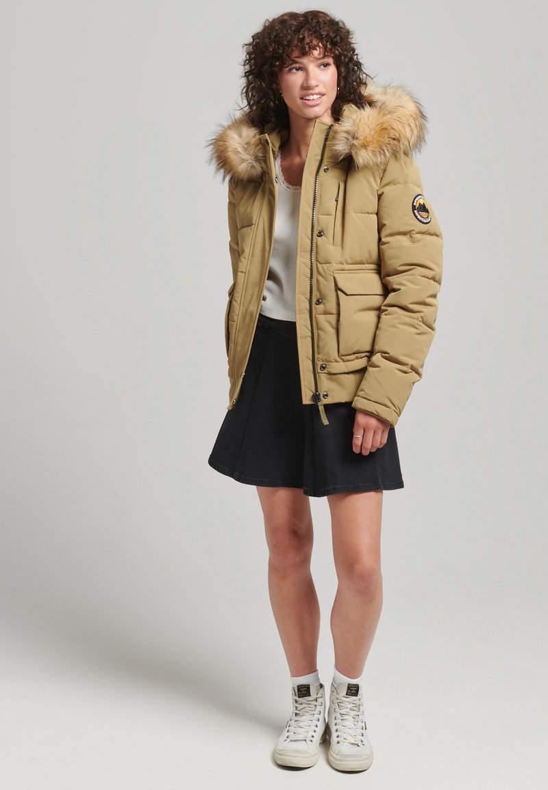 Superdry & Co Winterjas beige Superdry & Co Winterjas beige