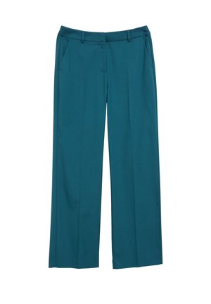 comma, HOSE - Stoffhose - petrol