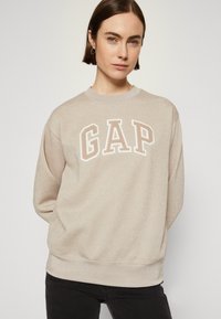 GAP HERITAGE CREW - Sudadera - quail shine