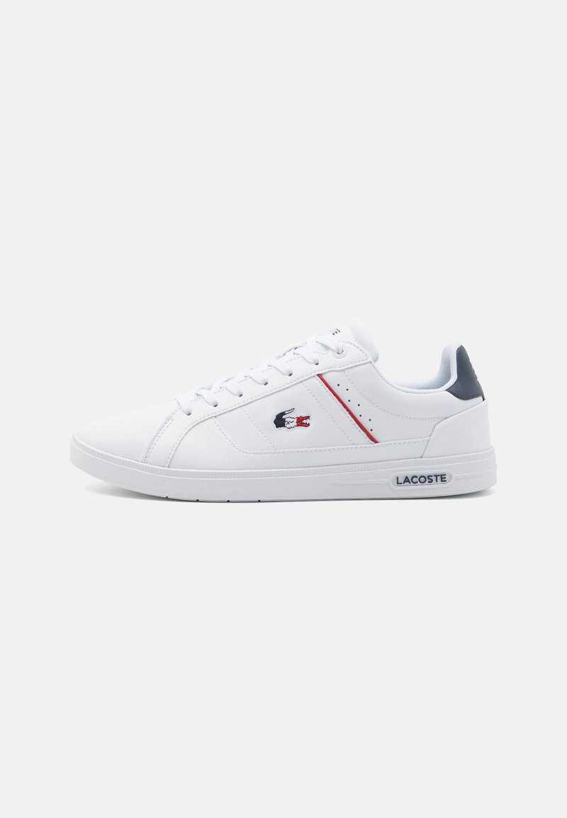 Lacoste EUROPA PRO TRI 123 - Sneakers laag - white/navy/red