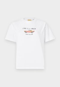 JXCANA PRINT TEE - Μπλουζάκι με στάμπα - bright white