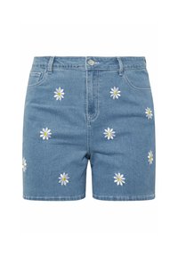 Yours Clothing Jeansshorts - blue