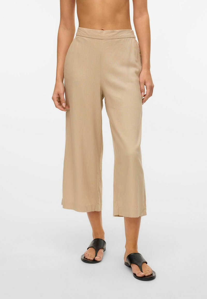 Vero Moda Hlače - oatmeal