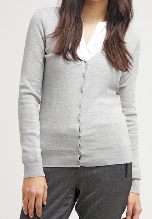 Chaqueta de punto - mottled grey