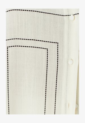 WILLA DIANA  - Button-down blouse - off white geo