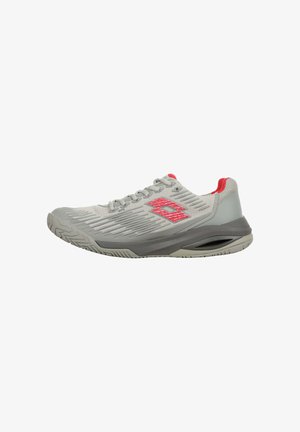 Lotto, MIRAGE 200 II SPD - Multicourt Tennisschuh - cool gray u poinsettia red