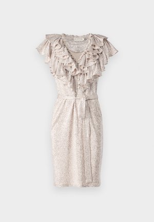 Ida Sjöstedt EMMY DRESS - Vestido de cóctel - mushroom silver