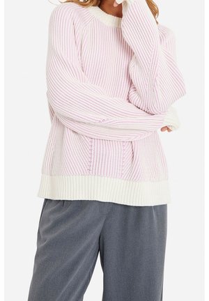 Strickpullover - light pink