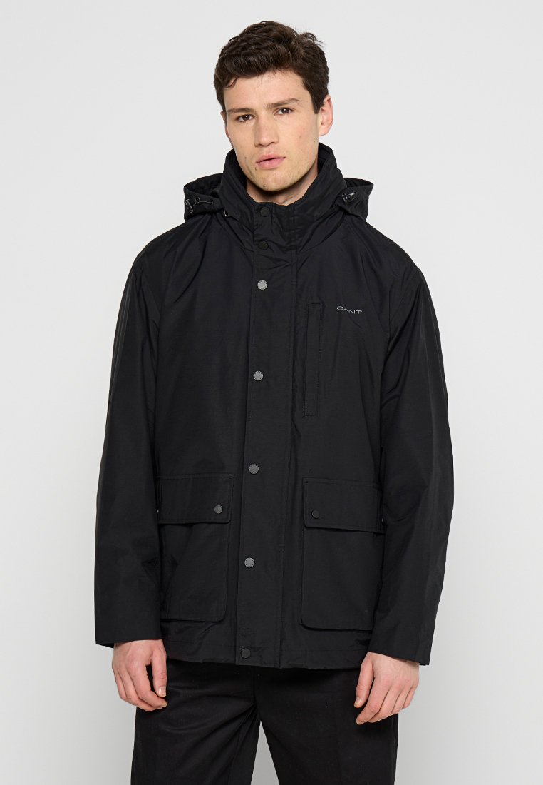 Gant Lichte jas zwart Gant Lichte jas zwart