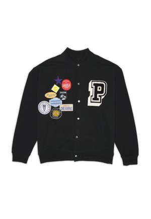 Zip-up sweatshirt - black