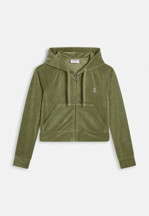 Juicy Couture, MADISON - Sudadera con cremallera - oil green