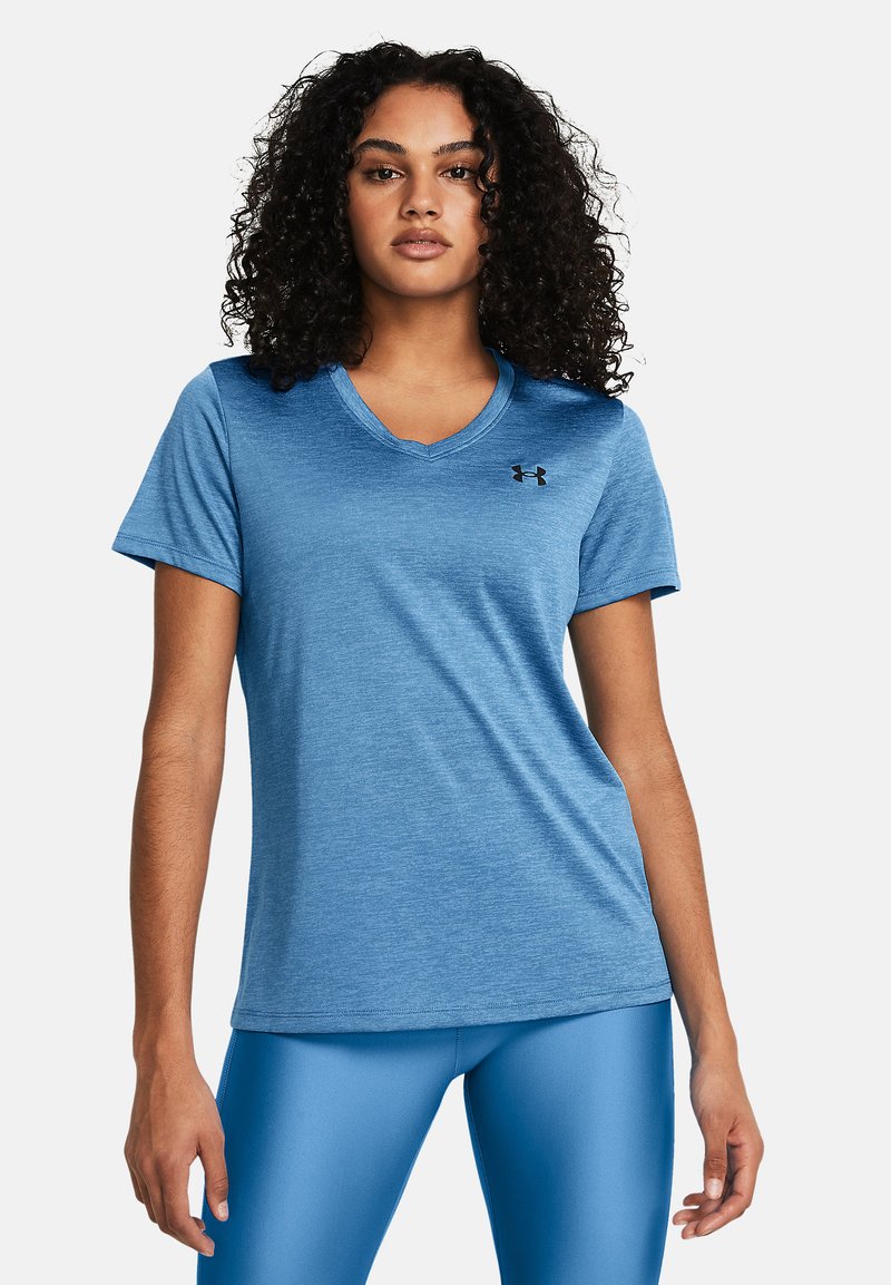 Under Armour - TECH TWIST - Bluză sport - viral blue black, Extindeți