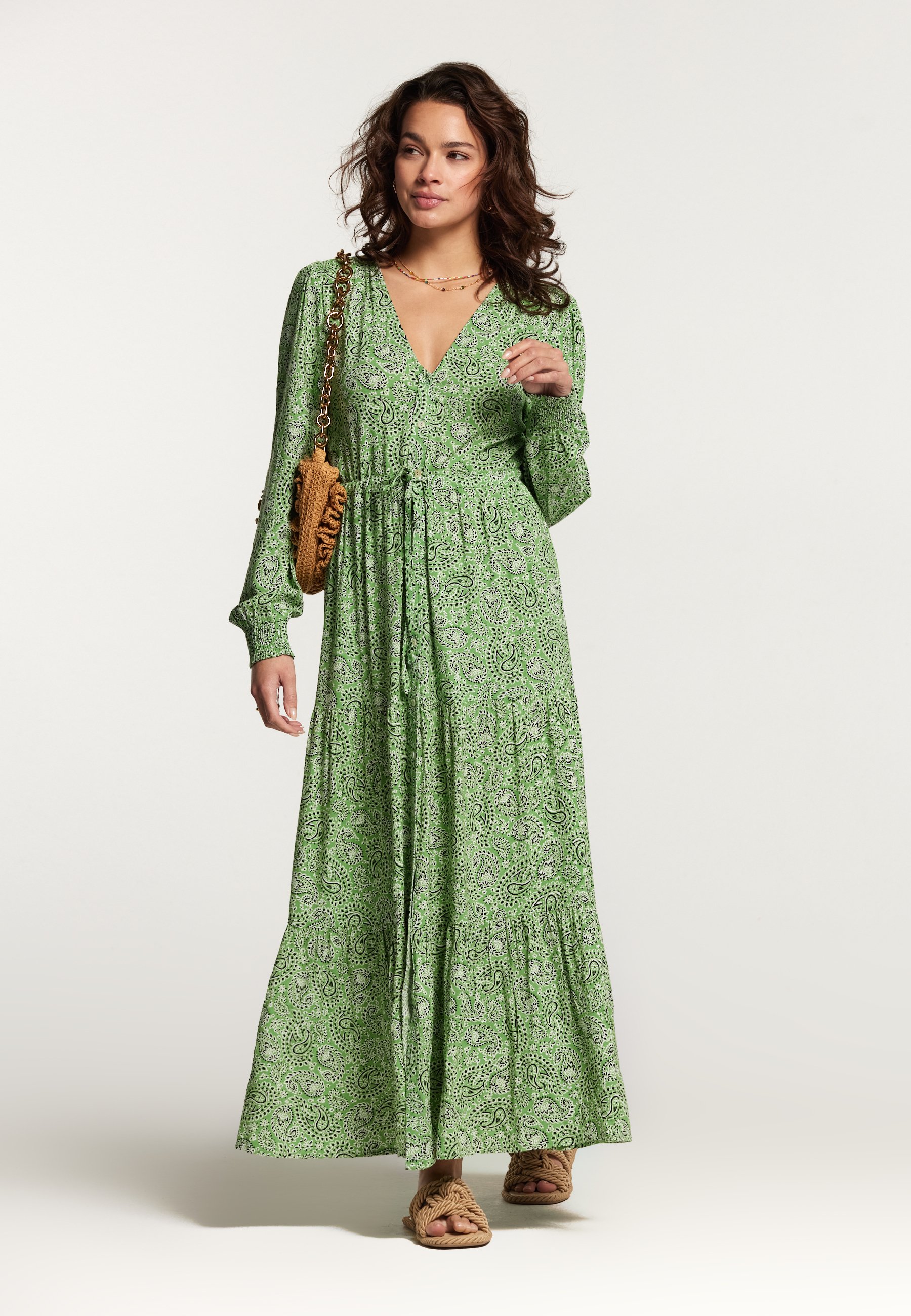 The Sunshine Brand AZORES - Maxi šaty - kelly green/zelená