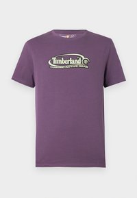 BIG OVAL LOGO TEE VINTAGE - T-shirts med print - vintage violet