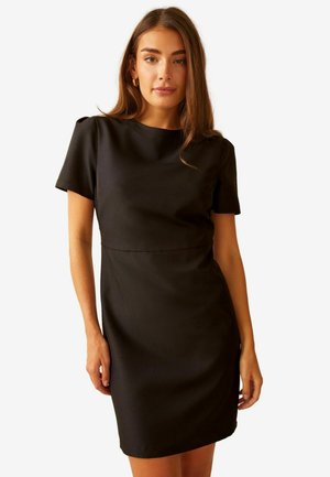 Friends Like These SHORT SLEEVE  REGULAR FIT - Etuikleid - jet black