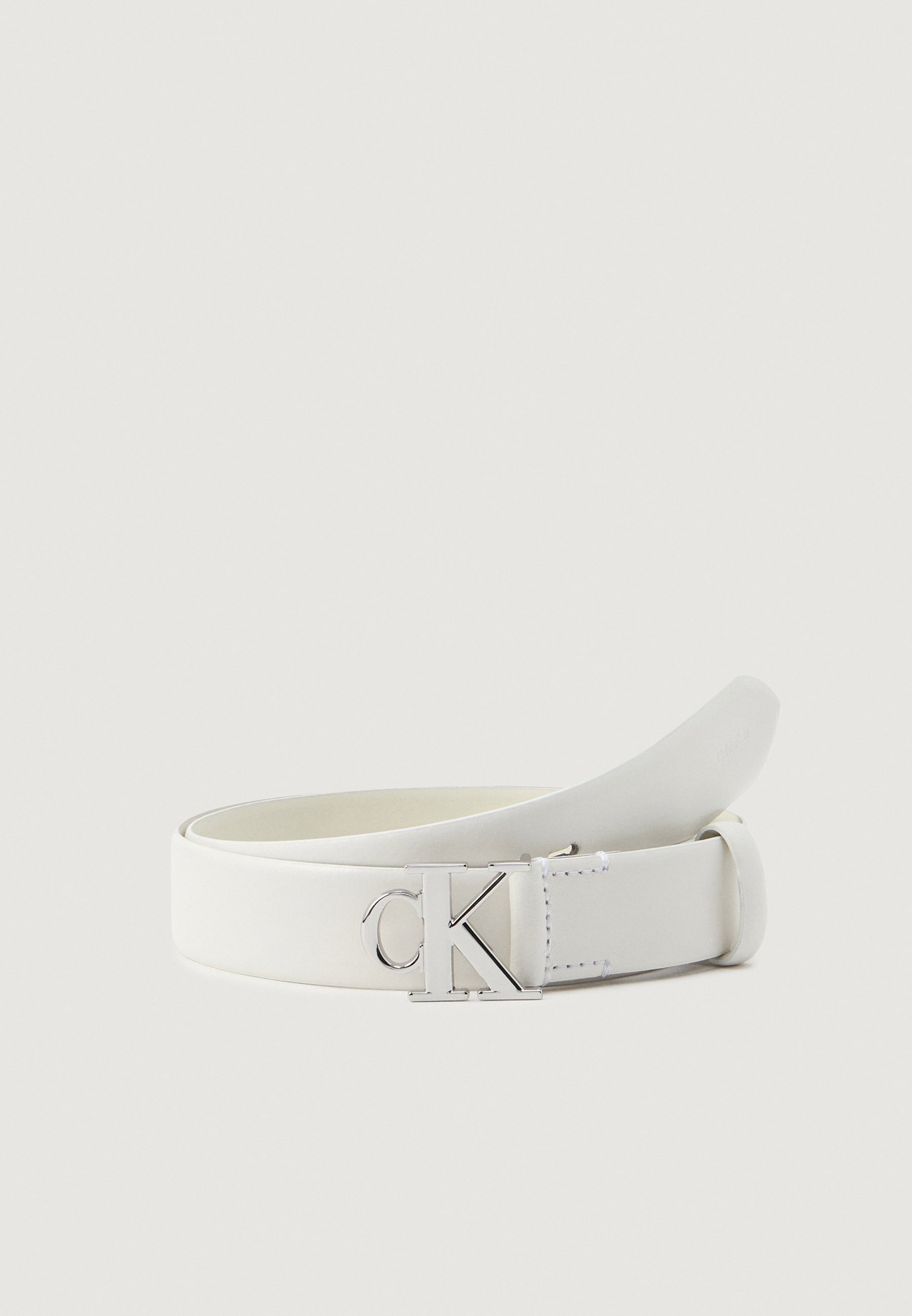 小物 coldf33t Double belts - WHITE BELT Jacques Vert 80s vintage white belt – The Frockery