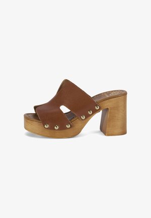 Desa, DESA WOMAN SLIPPERS - Clogs - brown