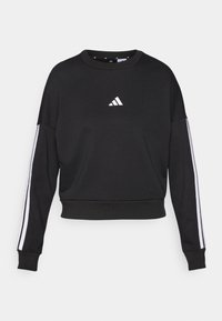 ESSENTIALS STRIPES  - Sweatshirt - black/white