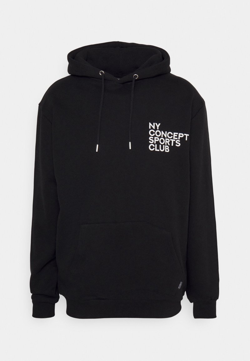 NY CONCEPT Jersey con capucha - black