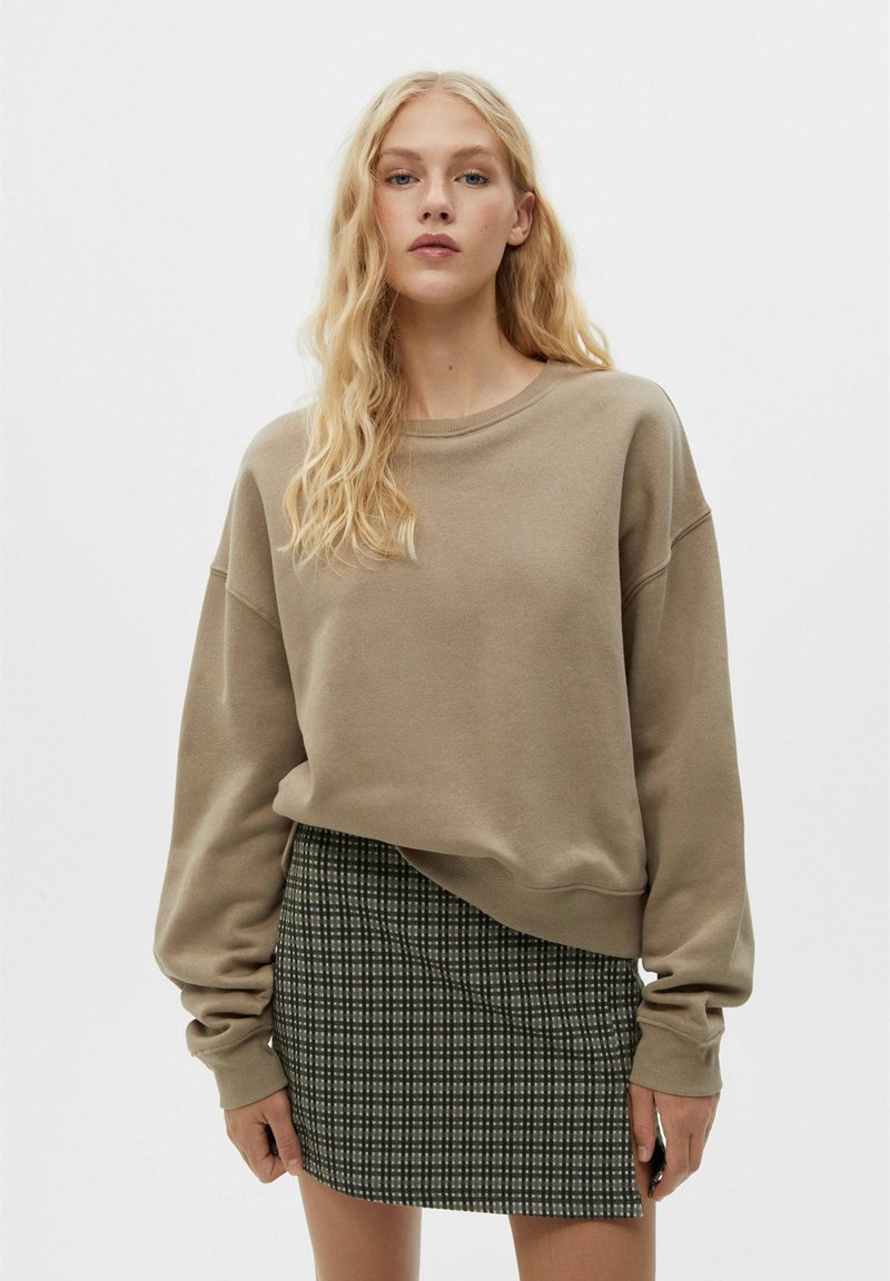 PULL&BEAR WITH SLIT DETAIL ALinienRock white/weiß Zalando.at