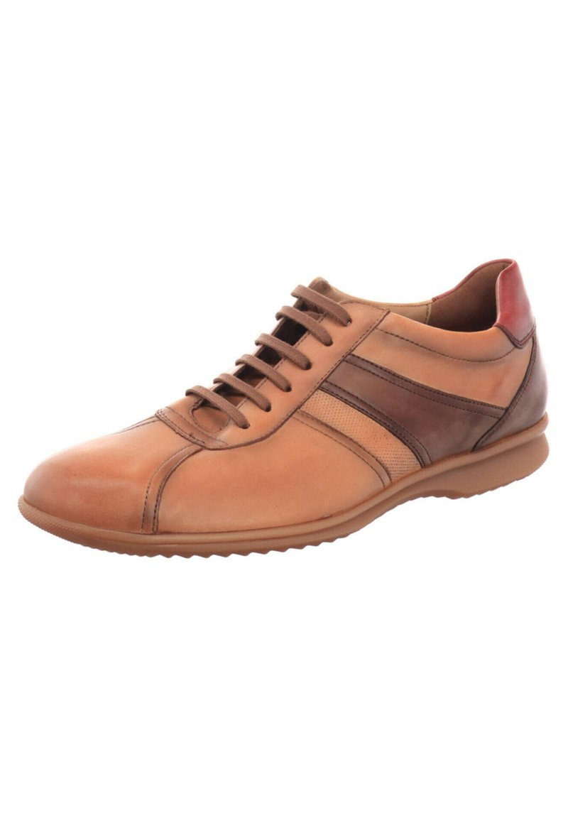 Lloyd DAVOS Zapatos con cordones cognac noce bord/coñac