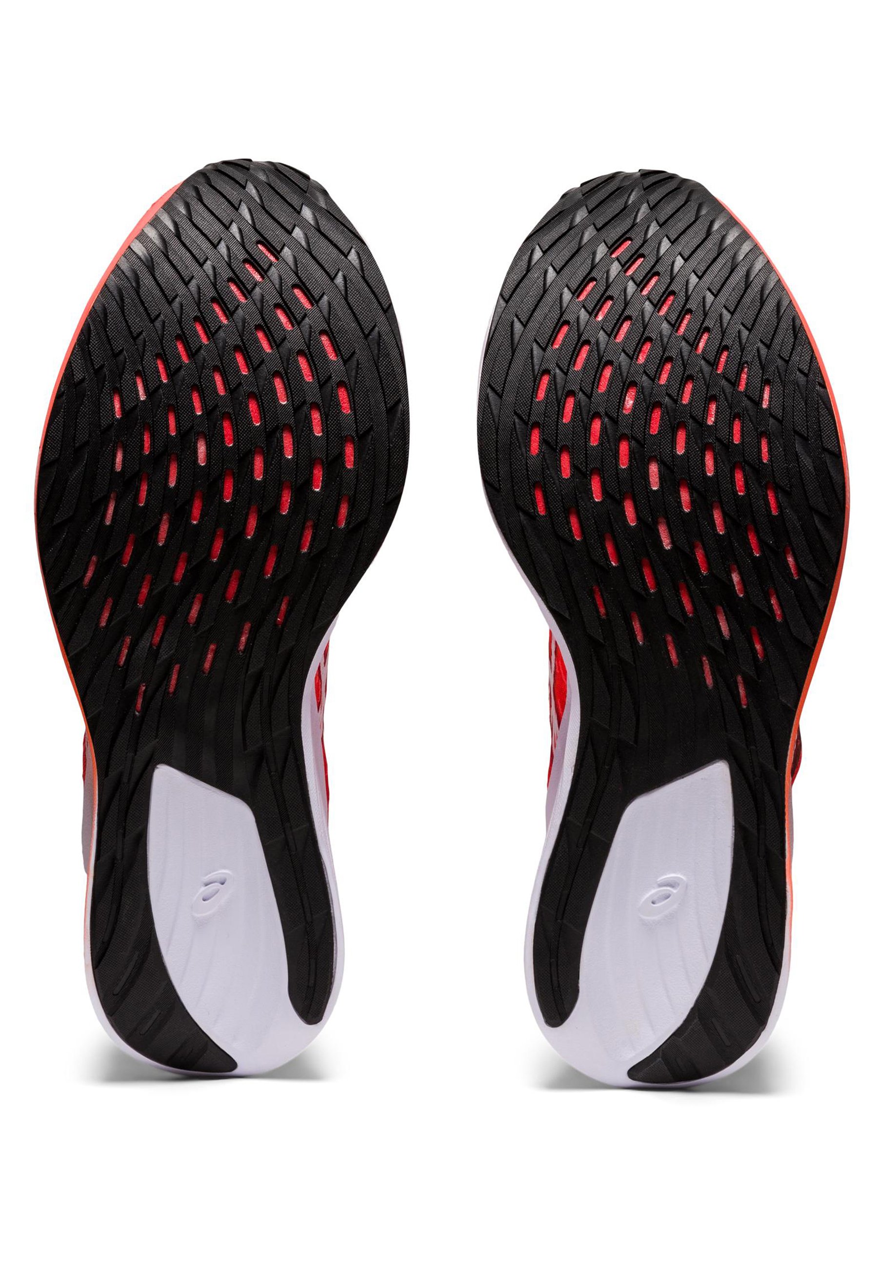 ASICS MAGIC SPEED - Varžybiniai bėgimo bateliai - sunrise red/white/koralų  - Zalando.lt