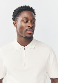 Next Polo - ecru white