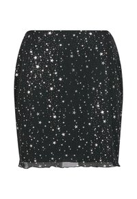 Puzdrová sukňa - black