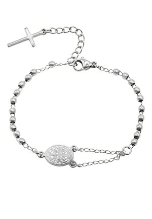 LEO  - Armband - silberfarben poliert