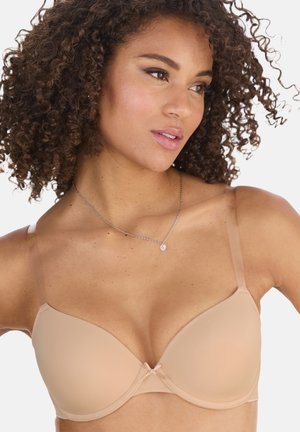 Underwired bra - toffee