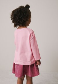 Next LONG SLEEVE HEART APPLIQUÉ - Maglietta a manica lunga - pink