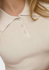 ONLY ONLMEDDI POLO - Top - pumice stone
