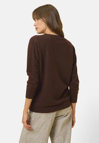 Just Cashmere Trui - chocolate