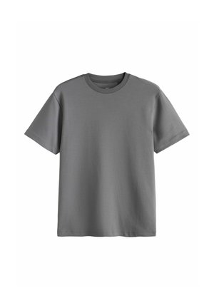 Next, SLIM FIT - MOTIONFLEX SOFT HEAVYWEIGHT T-SHIRT - T-shirts basic - grey