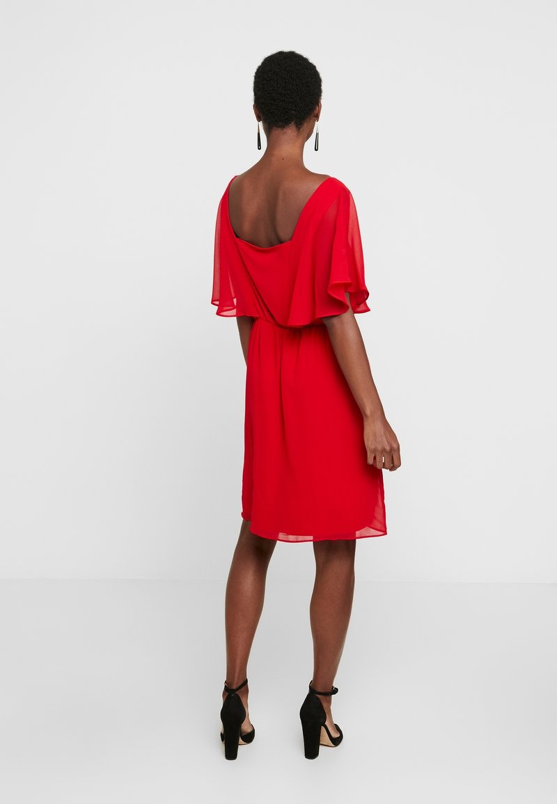 Naf Naf LALAO R1 Robe, Rouge Iconique, 38 Femme