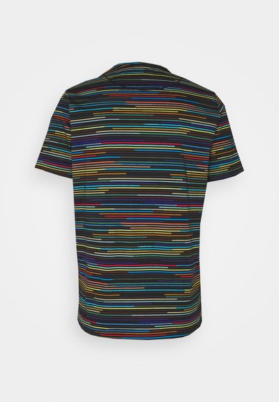 PS Paul Smith MENS CHAMP STRIPE - T-shirt print - multi/zwart - Zalando.nl